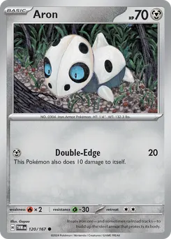 Aron #120, Reverse Holo