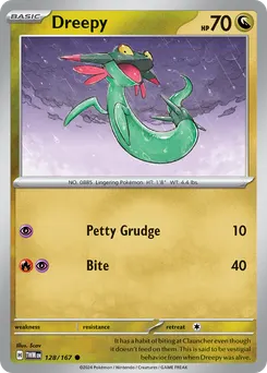 Dreepy #128, Reverse Holo