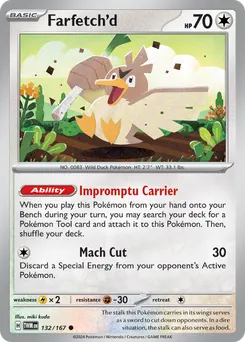 Farfetch'd #132, Reverse Holo
