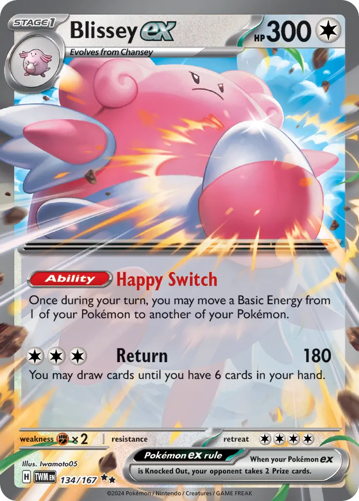 Blissey ex #134, Twilight Masquerade