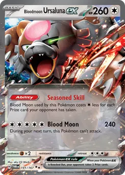 Bloodmoon Ursaluna ex #141, Standard