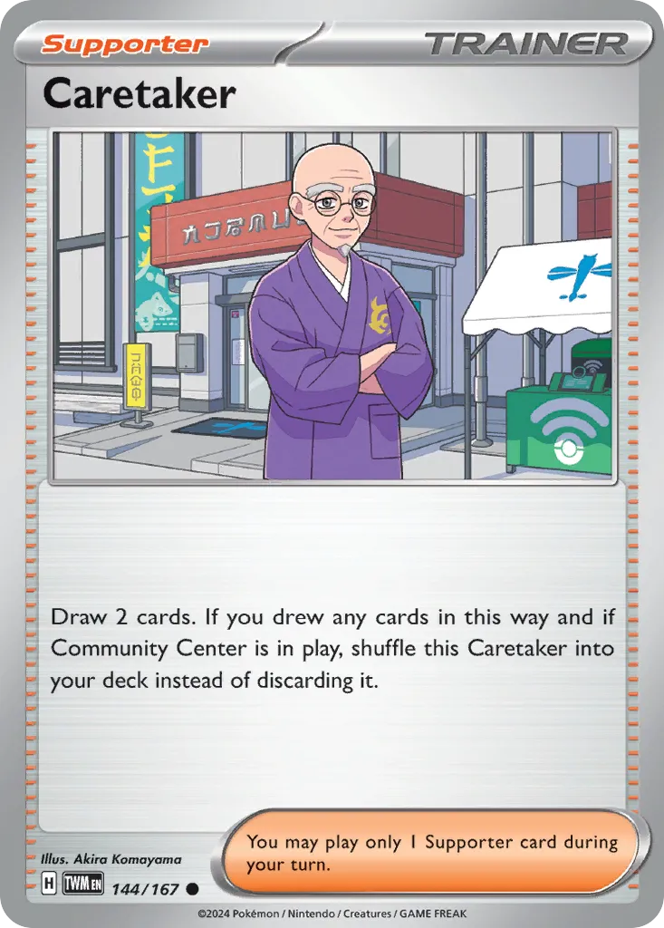 Caretaker #144, Twilight Masquerade Reverse Holo