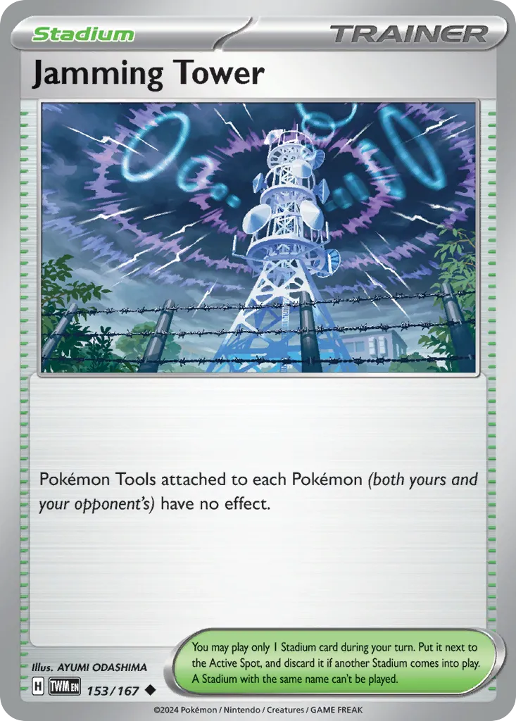 Jamming Tower #153, Twilight Masquerade Reverse Holo