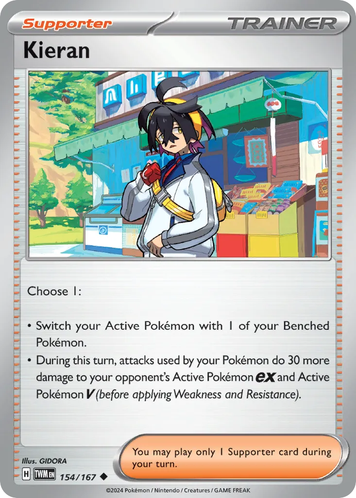 Kieran #154, Twilight Masquerade Reverse Holo