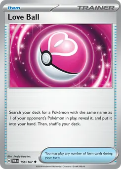 Love Ball #156, Reverse Holo