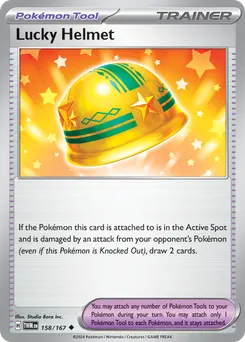 Lucky Helmet #158, Reverse Holo