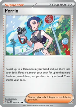 Perrin #160, Reverse Holo