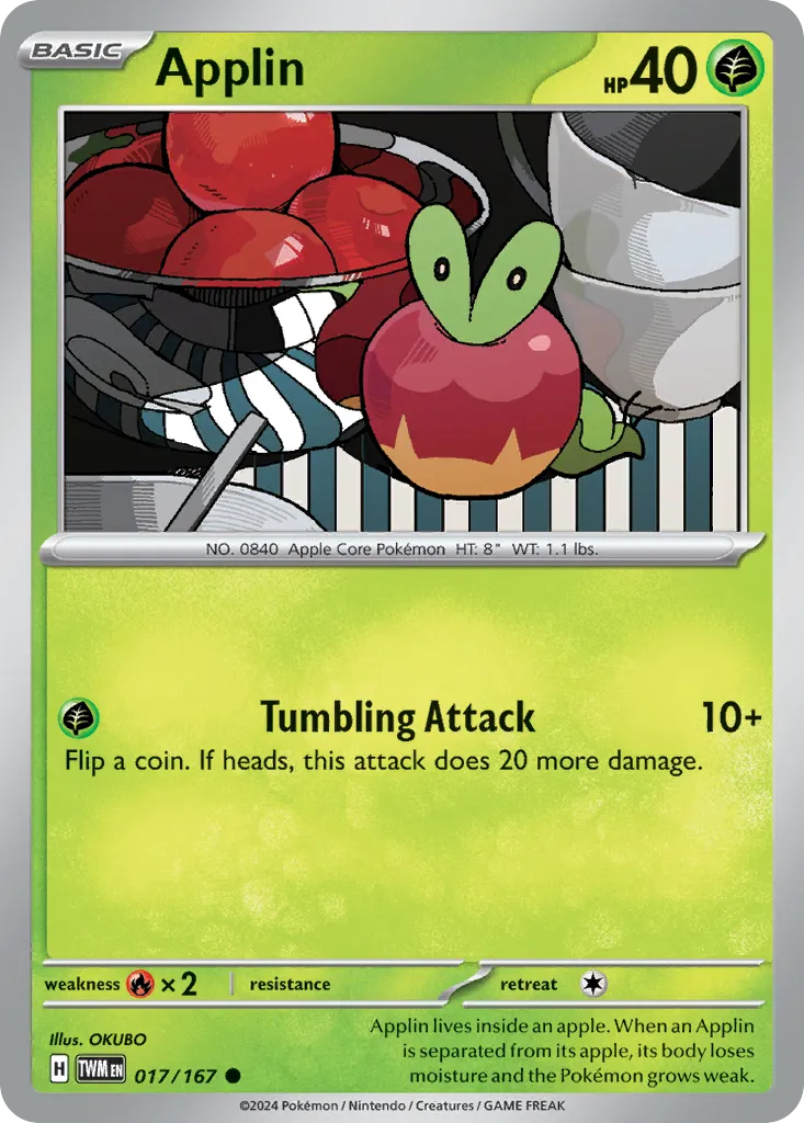 Applin #17, Twilight Masquerade