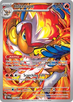 Infernape #173, Standard