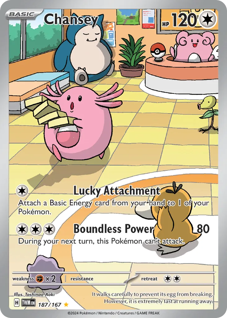 Chansey #187, Twilight Masquerade