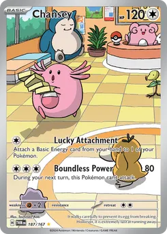 Chansey #187, Standard