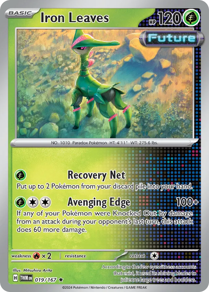 Iron Leaves #19, Twilight Masquerade Reverse Holo