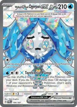Wellspring Mask Ogerpon ex #194, Standard