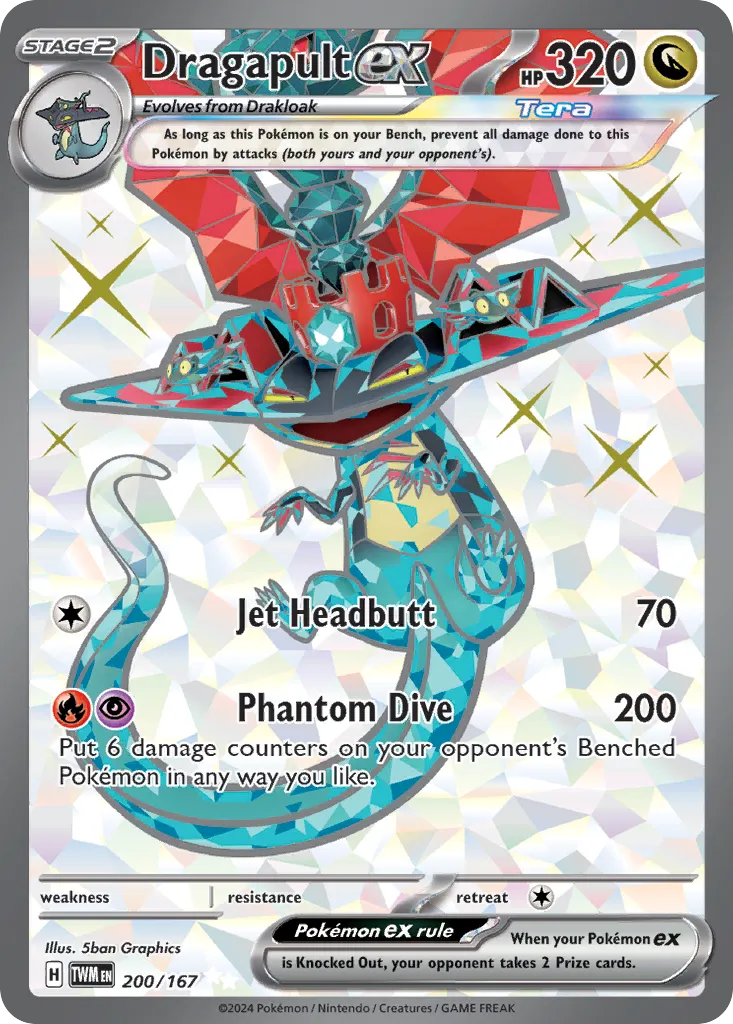 Dragapult ex #200, Twilight Masquerade