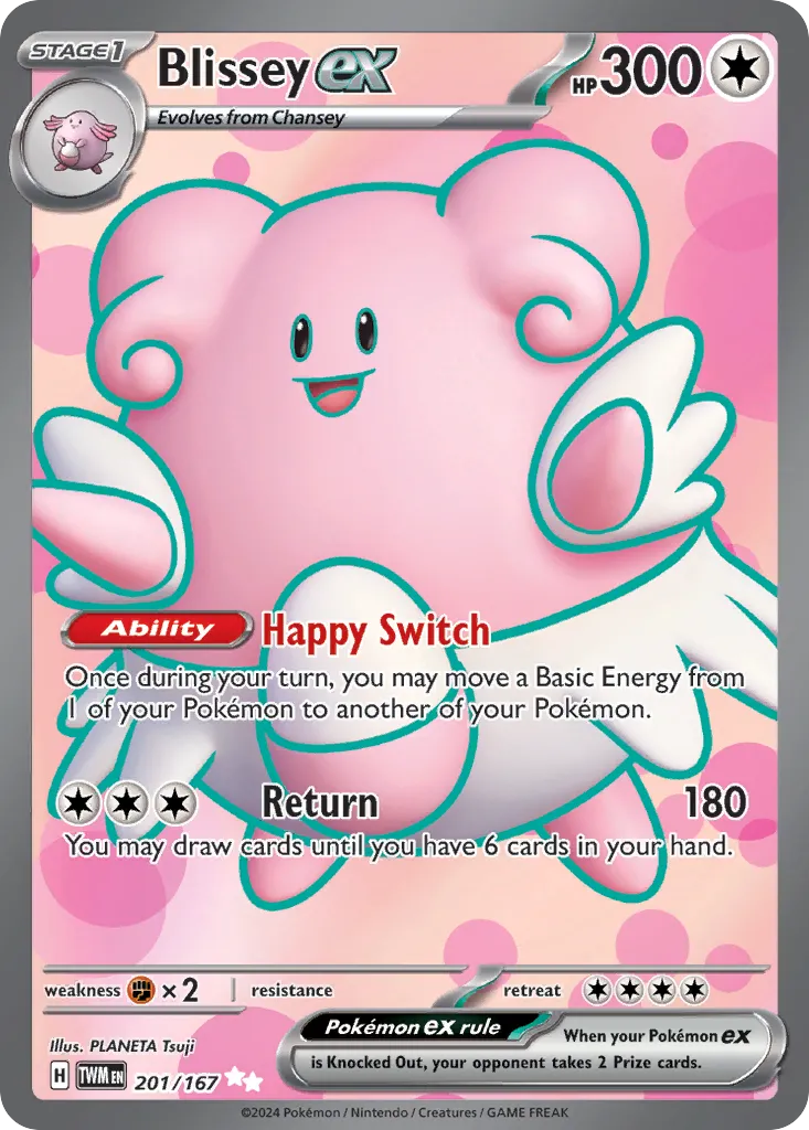 Blissey ex #201, Twilight Masquerade