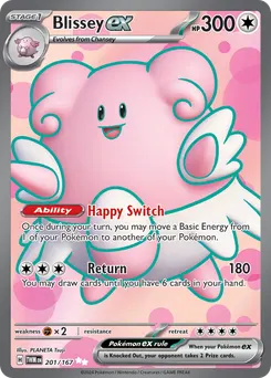 Blissey ex #201, Standard