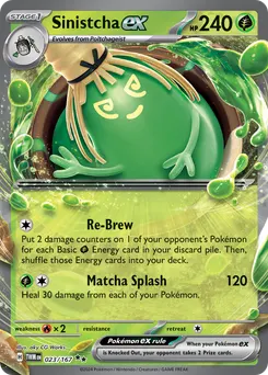 Sinistcha ex #23, Standard