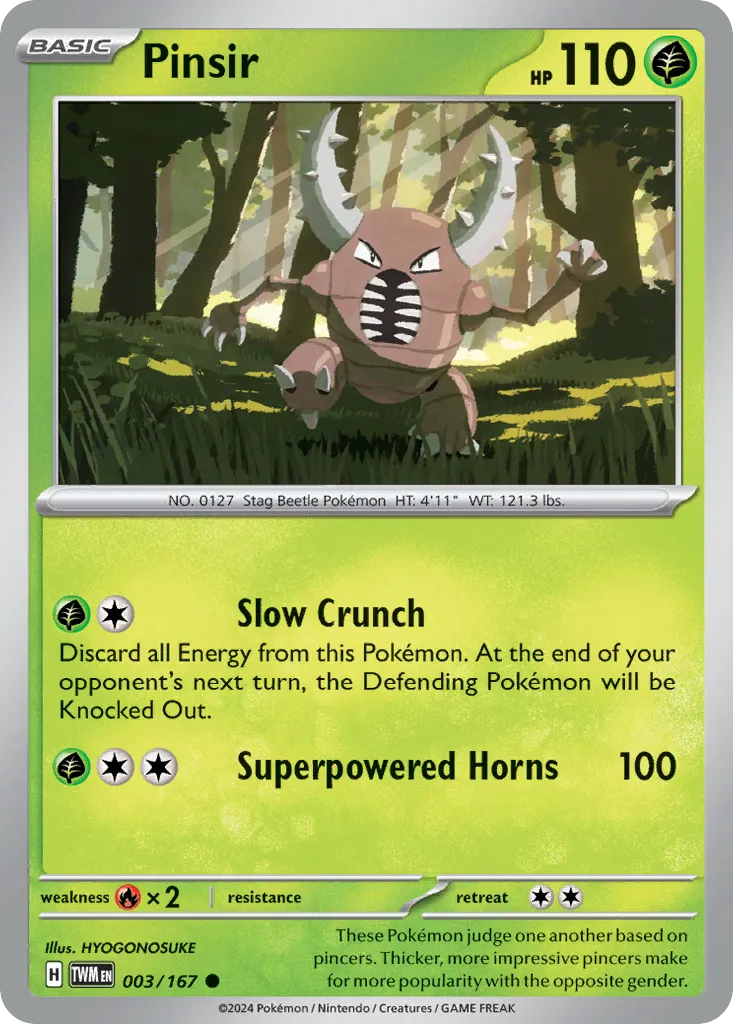 Pinsir #3, Twilight Masquerade