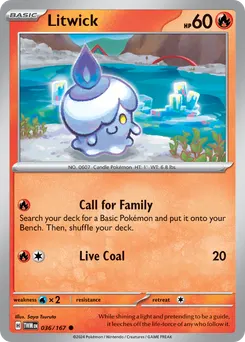 Litwick #36, Reverse Holo