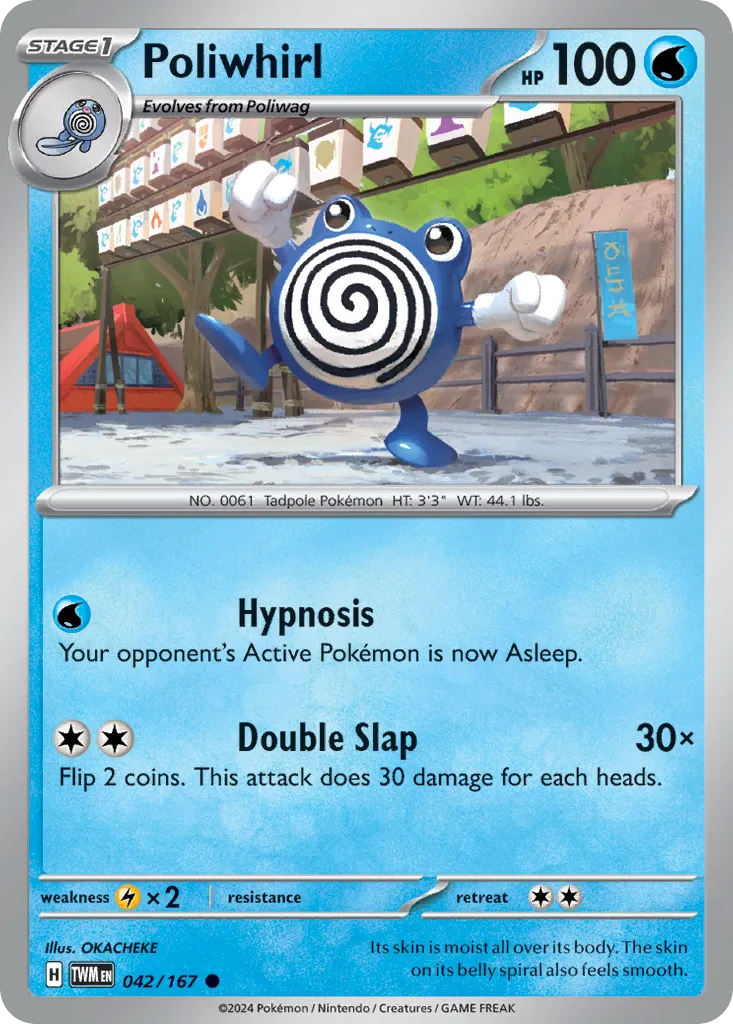 Poliwhirl #42, Twilight Masquerade