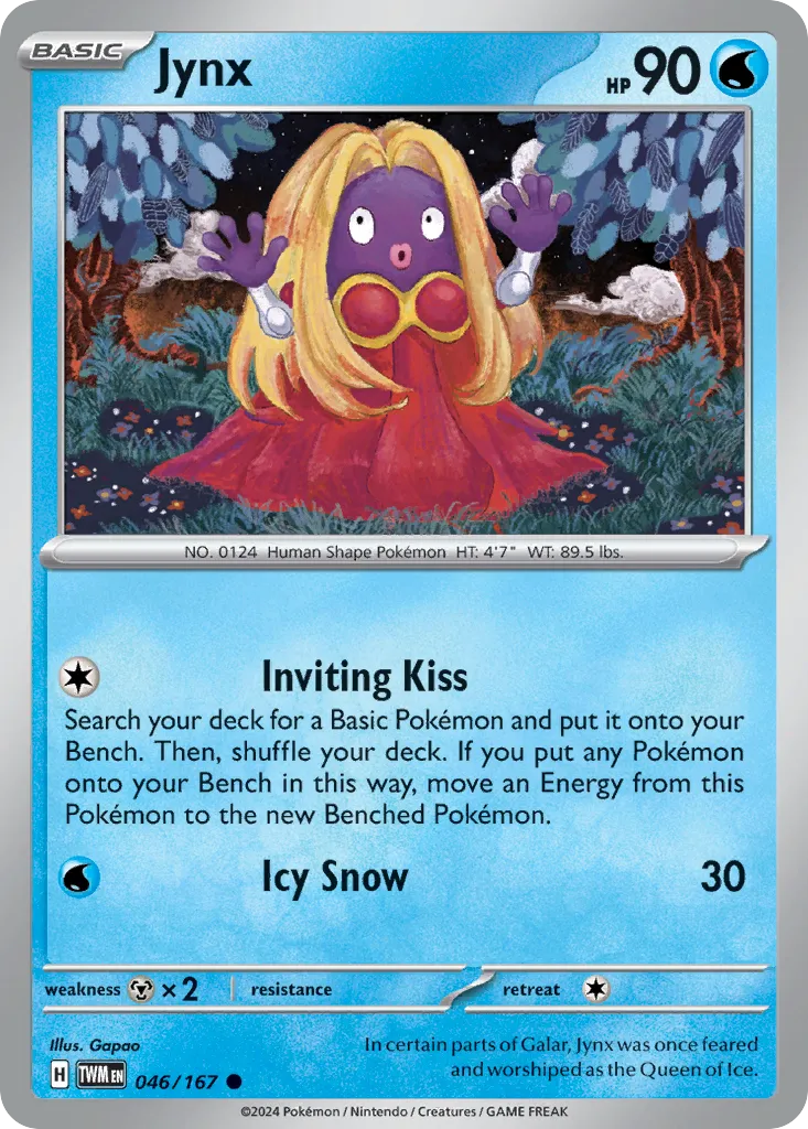 Jynx #46, Twilight Masquerade Reverse Holo