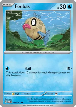 Feebas #49, Reverse Holo