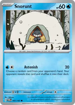 Snorunt #51, Reverse Holo