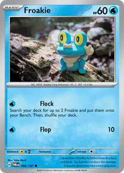 Froakie #56, Reverse Holo