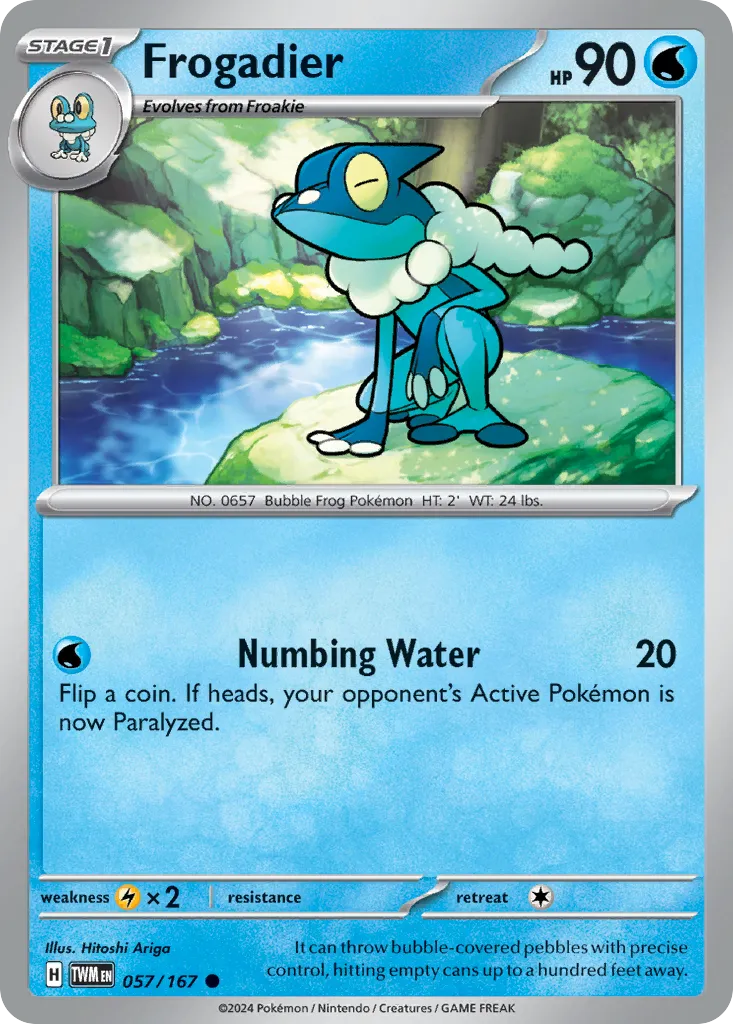 Frogadier #57, Twilight Masquerade