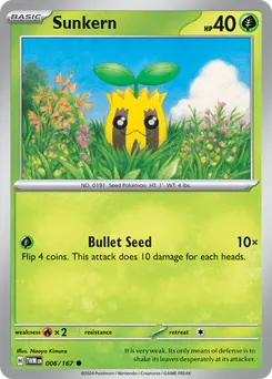 Sunkern #6, Standard
