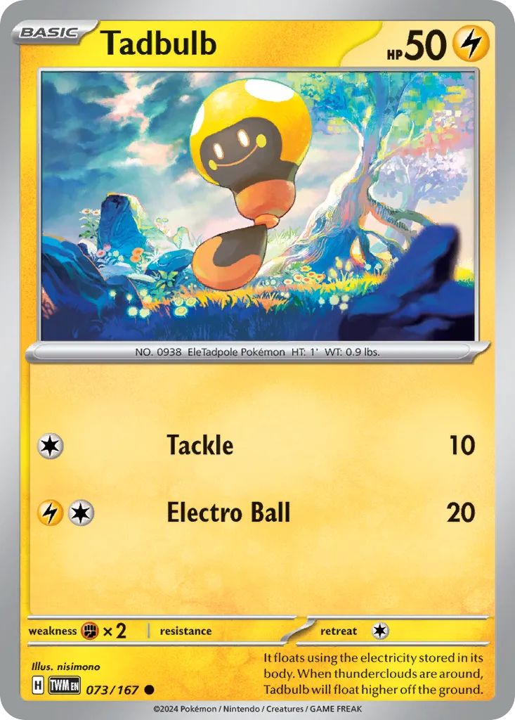 Tadbulb #73, Twilight Masquerade Reverse Holo