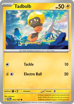 Tadbulb #73, Reverse Holo