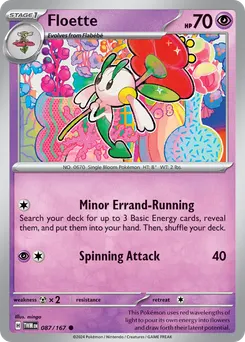 Floette #87, Reverse Holo