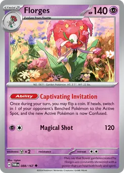 Florges #88, Reverse Holo