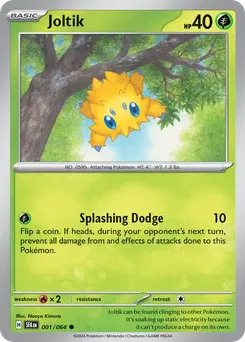 Joltik #1, Reverse Holo