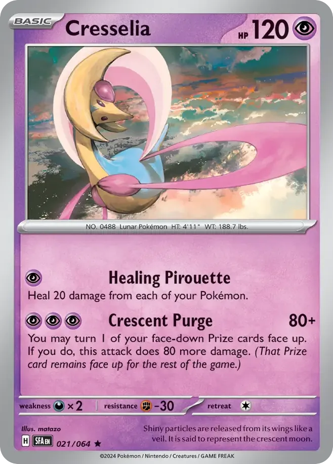 Cresselia #21, Shrouded Fable
