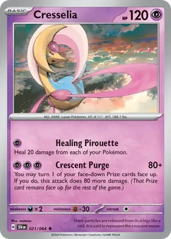 Cresselia #21, Reverse Holo