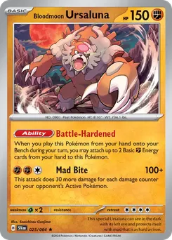 Bloodmoon Ursaluna #25, Reverse Holo