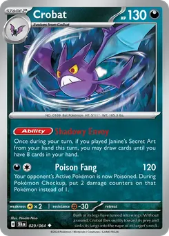 Crobat #29, Reverse Holo