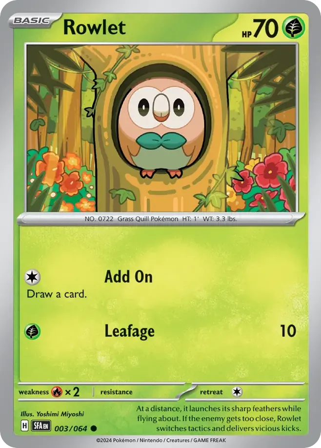 Rowlet #3, Shrouded Fable