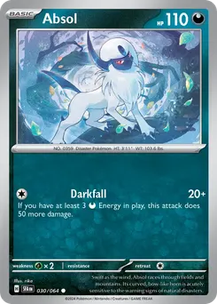 Absol #30, Reverse Holo