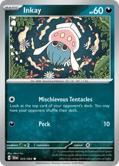 Inkay #33, Reverse Holo