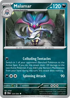 Malamar #34, Reverse Holo