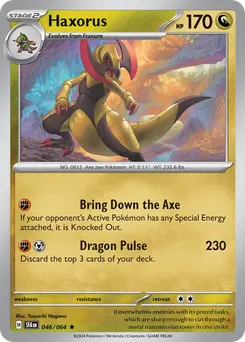 Haxorus #46, Inverted Back