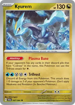 Kyurem #47, Reverse Holo