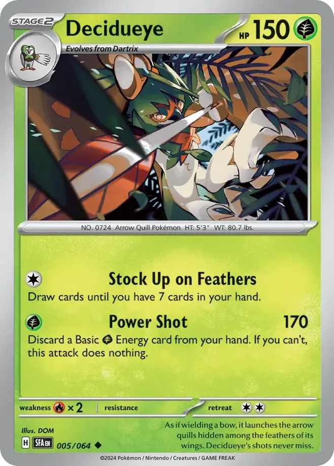 Decidueye #5, Shrouded Fable