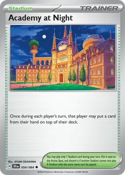 Academy at Night #54, Shrouded Fable