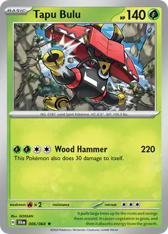 Tapu Bulu #6, Standard