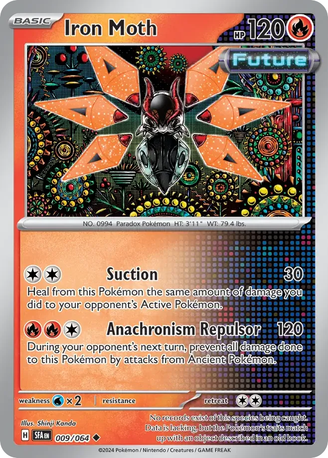 Iron Moth #9, Shrouded Fable Reverse Holo