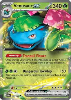 Venusaur ex #1, Standard